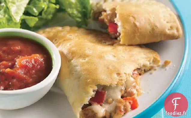Rouleaux de Pizza à l'envers