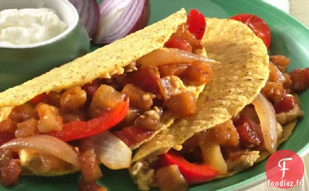 Tacos aux Légumes du Moyen-Orient