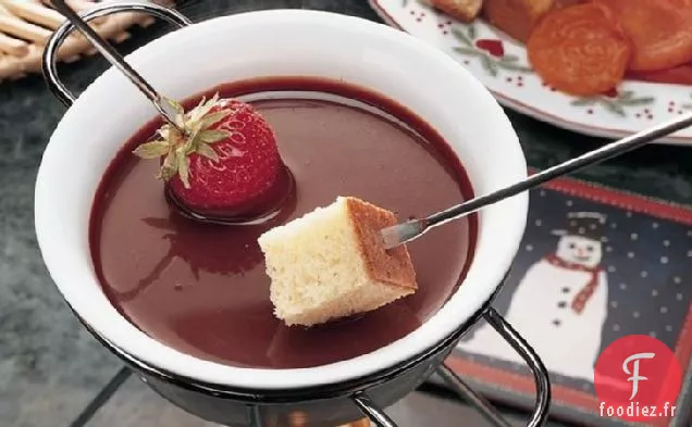 Fondue Au Chocolat Au Lait