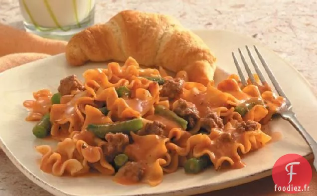 Stroganoff Tomate-Légumes