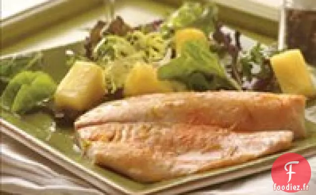 Salade de Tilapia à la Cubaine