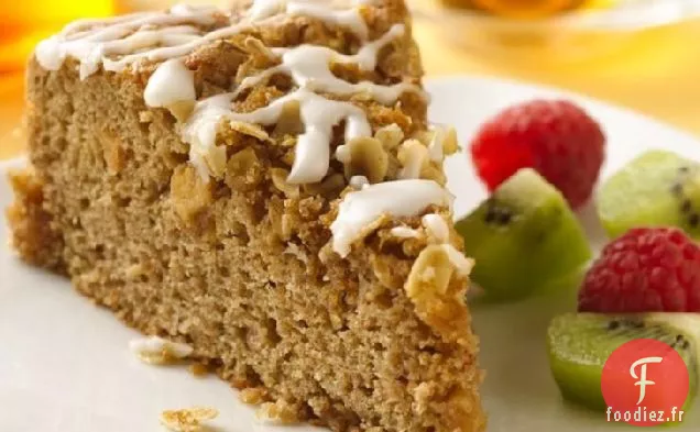 Gâteau au Café aux Pommes et à la Cannelle