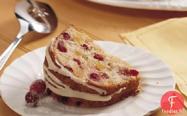 Gâteau au Café aux Canneberges et Abricots