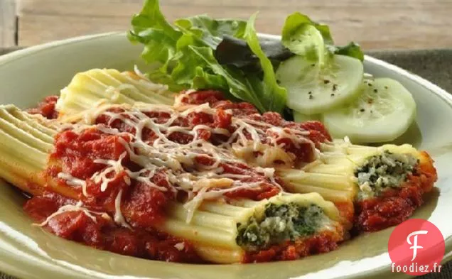 Manicotti aux Épinards