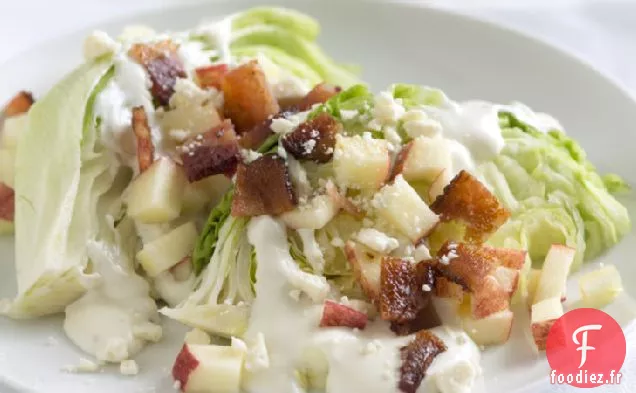 Salades en Quartiers de Pommes et de Bacon