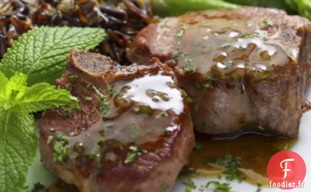 Côtelettes D'Agneau À La Sauce À La Menthe Recette