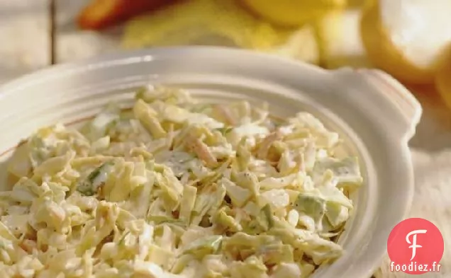 Salade de chou crémeuse (plus légère)