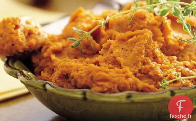 Tartinade de Carottes Rôties et d'Herbes
