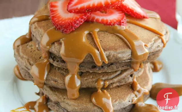 Crêpes au Chocolat mexicain au Dulce de Leche