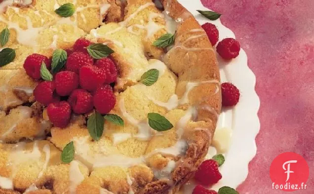 Gâteau au Café Framboise-Chocolat Blanc