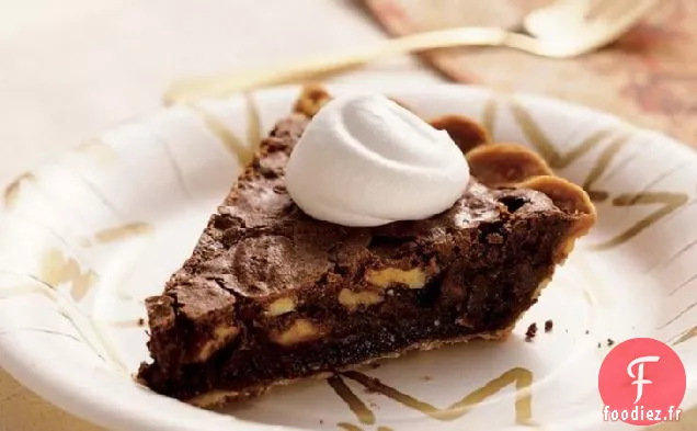 Tarte aux Noix au Brownie au Chocolat