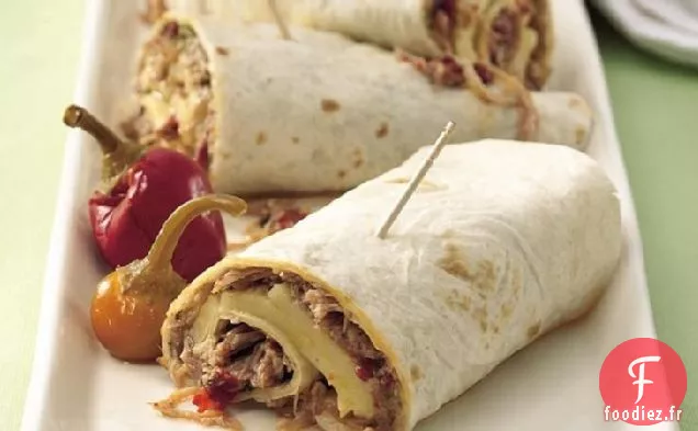 Wraps de Dinde Italienne à la Mijoteuse