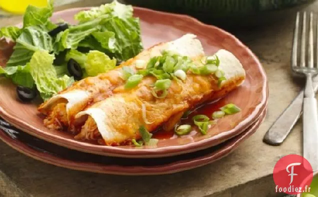 Enchiladas Au Poulet Crémeux Faciles