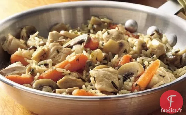 Poulet Salé et Riz