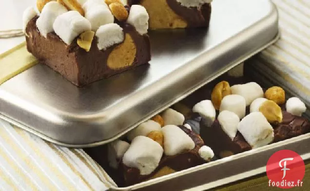 Fudge aux Arachides et à la Mauve