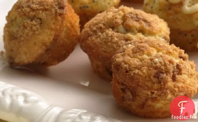 Mini-Muffins Streusel à la cannelle