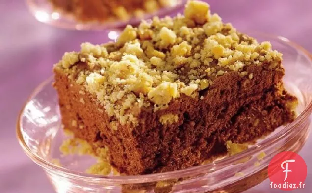 Dessert Croquant Au Chocolat Et aux Noix