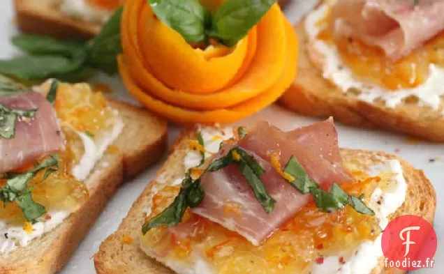 Crostini à l'Orange - Prosciutto