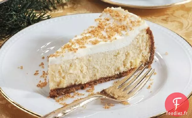 Gâteau au Fromage au Cidre Épicé