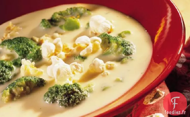 Soupe au Brocoli et au Fromage à la Bière