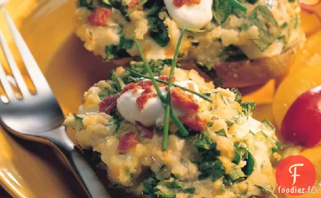 Pommes de Terre Au Fromage Cuites Deux Fois