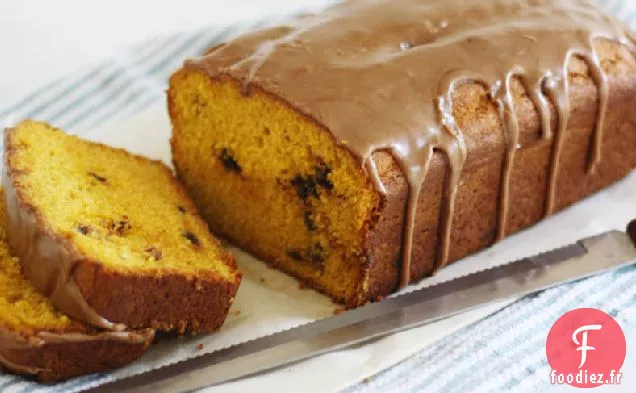 Pain aux Pépites de Chocolat à la Citrouille Glacé au Moka