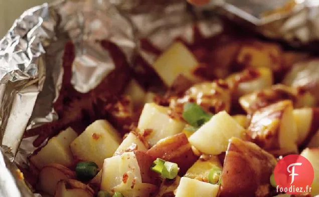 Paquet de Papillotes de Pommes de Terre au Cheddar Fumé Grillé