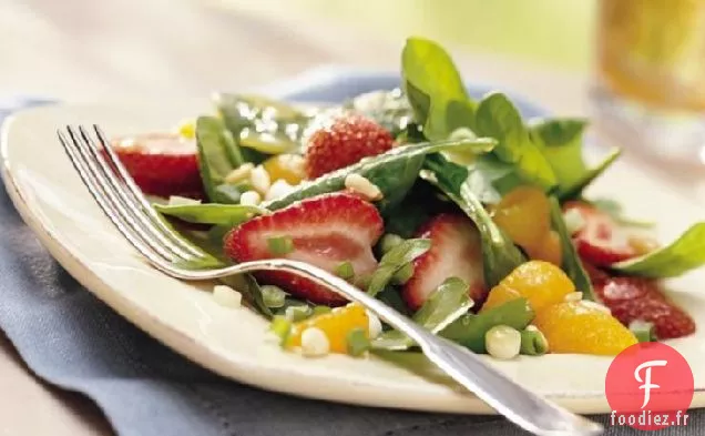 Mélange Fraise-Kiwi-Épinards