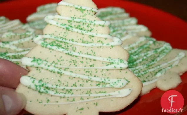 Biscuits au Sucre de l'Arbre de Noël de Grand-Mère