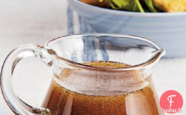 Légumes Verts Printaniers à la Vinaigrette à la Mélasse