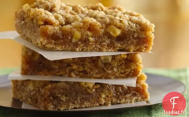 Barres de Pommes Au Caramel Faciles