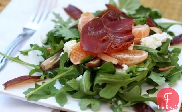 Salade Croustillante de Prosciutto et d'Orange