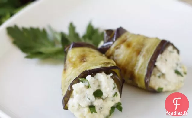 Rouleaux d'Aubergines Grillées