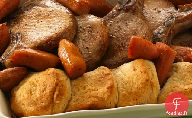 Dîner Côtelette de Porc à l'Érable