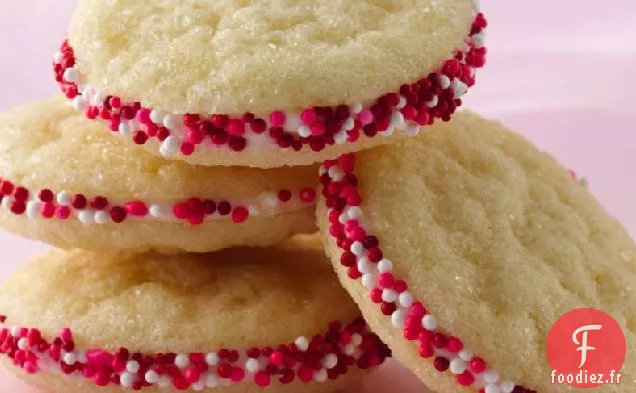 Biscuits Sandwich à la Crème au Beurre aux Amandes