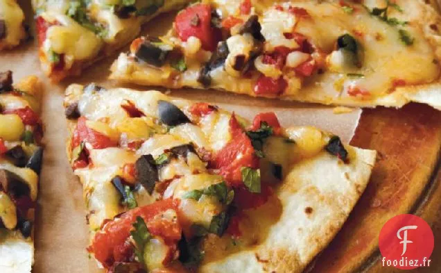 Quesadillas au Fromage Chili à Visage Ouvert