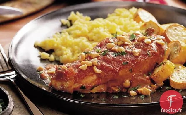 Poulet aux Arachides Thaï