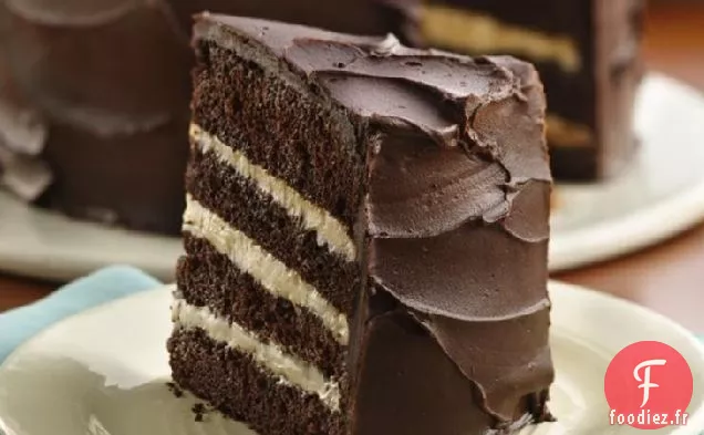 Torte Moka Sombre Et Profond