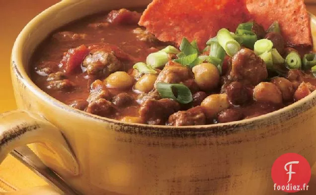 Chili Épicé à la Mijoteuse