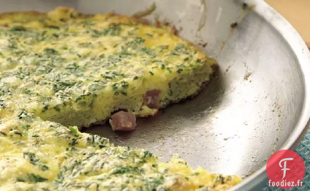 Frittata au Jambon aux Herbes