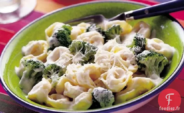 Brocoli et Tortellini Alfredo