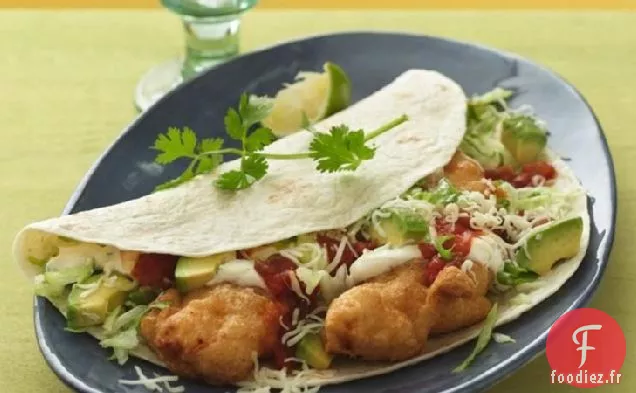 Tacos de Poisson Croustillants à la Sauce Aigre-Douce Épicée