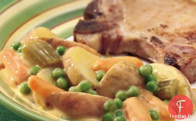 Cocotte de Légumes d'Hiver au Fromage à la Mijoteuse