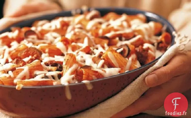 Casserole de Pizza au Fromage