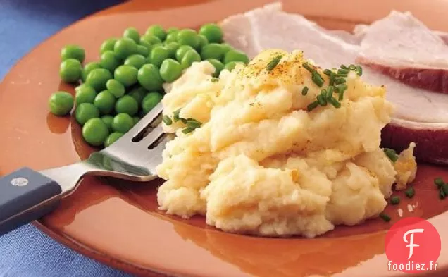 Casserole de Purée de Pommes De Terre aux Quatre Fromages