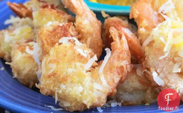 Crevettes Croustillantes à la Noix de Coco