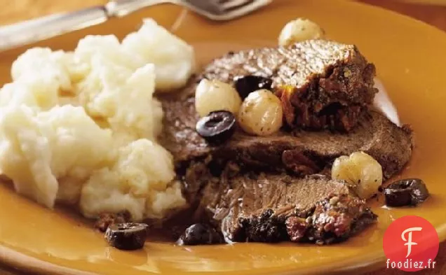 Rôti Méditerranéen à la Mijoteuse