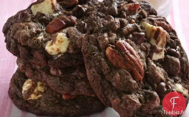 Outrageous Double Chocolate - Biscuits en Morceaux de Chocolat Blanc