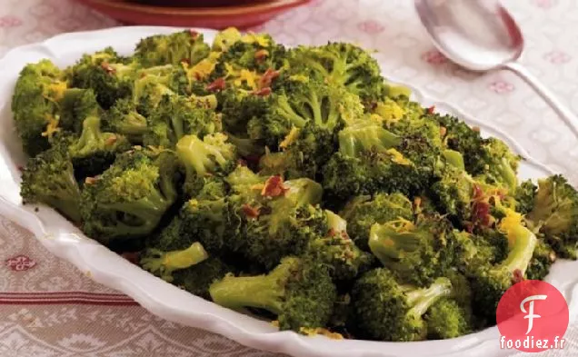 Brocoli au Beurre de Chipotle à l'Orange