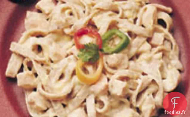 Fettuccine Chipotle à la Dinde Fumée